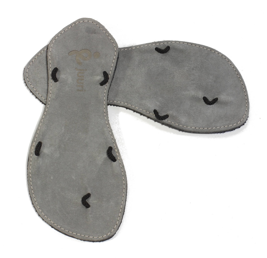 Gray barefoot sandals Caty